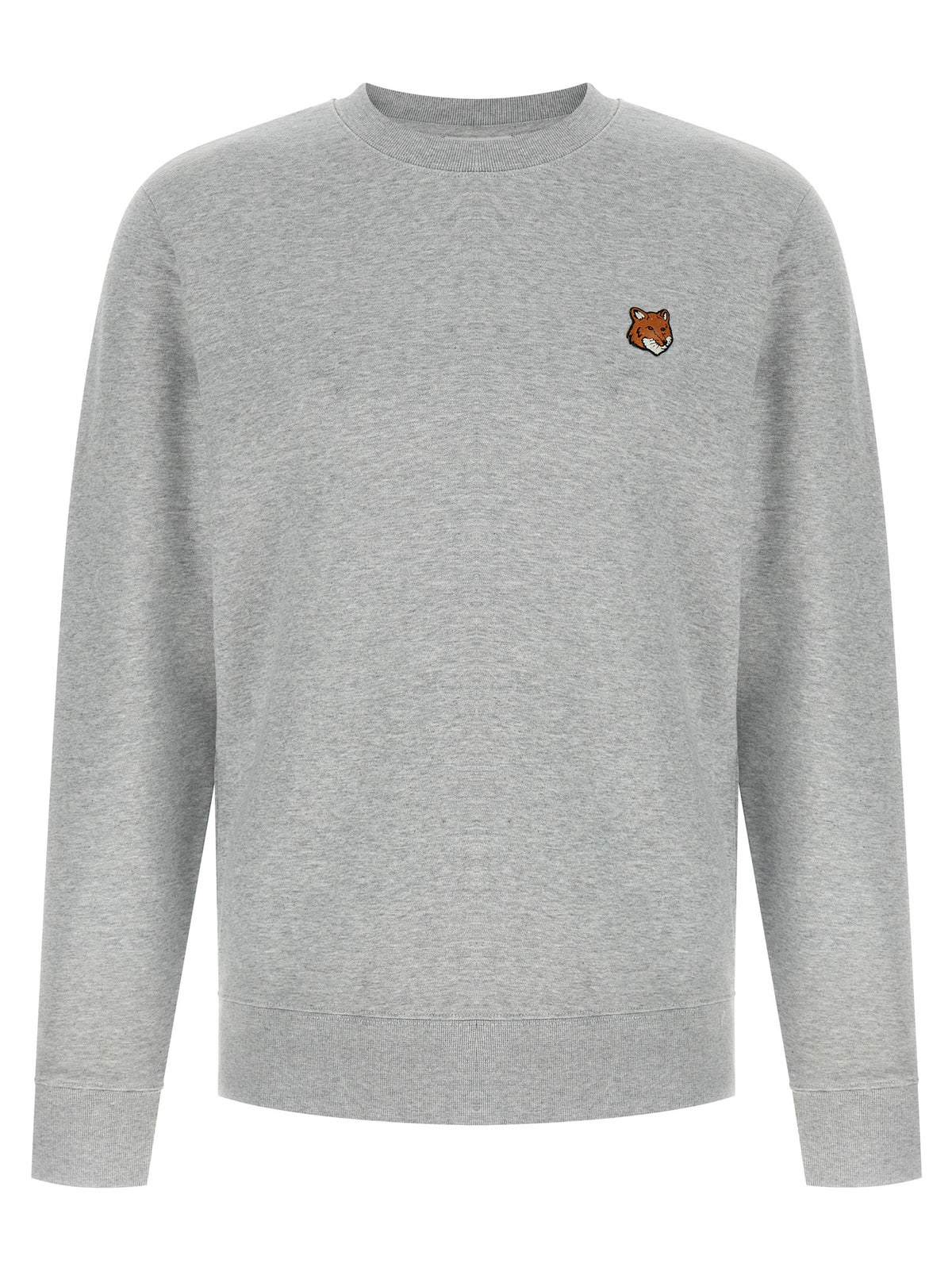 Maison Kitsuné Gray Cotton Sweatshirt