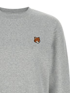 Maison Kitsuné Gray Cotton Sweatshirt