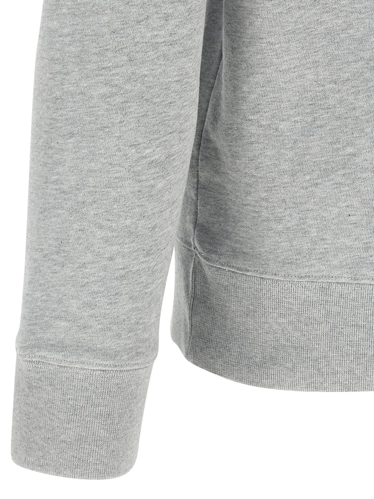 Maison Kitsuné Gray Cotton Sweatshirt