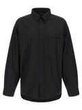 Balenciaga Black Cotton Blouse
