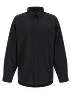 Balenciaga Black Cotton Blouse