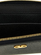 Valentino Garavani Black Calfskin Cardholder
