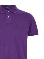 Polo Ralph Lauren Purple Cotton Polo Shirt
