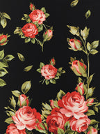 Dolce & Gabbana Black Silk Foulard