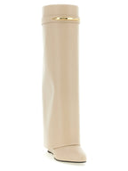 Givenchy Beige Calfskin Over The Knee