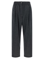 Brunello Cucinelli Gray Wool Pants