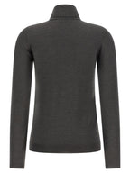Brunello Cucinelli Gray Cashmere Cardigan