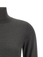Brunello Cucinelli Gray Cashmere Cardigan