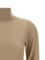 Brunello Cucinelli Beige Cashmere Cardigan