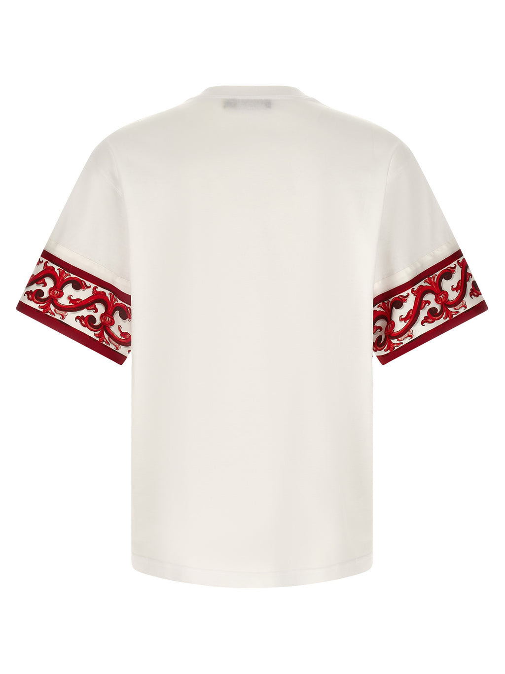 Dolce & Gabbana Red Cotton T-Shirt