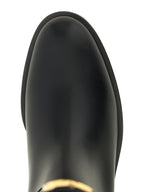 Valentino Garavani Black Calfskin Over The Knee