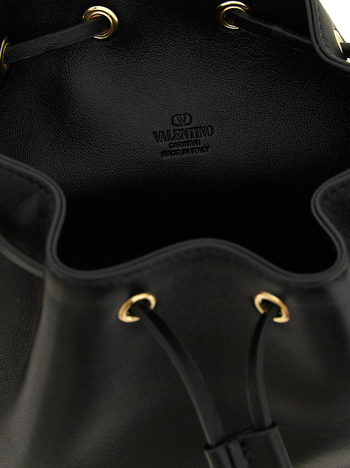 Valentino Garavani Black Lamb Leather Crossbody Bag