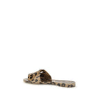 Dolce & Gabbana Multicolor Rubber Flat Sandals