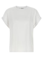 Victoria Beckham White Cotton T-Shirt