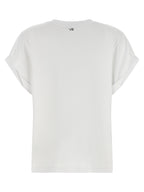 Victoria Beckham White Cotton T-Shirt