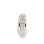 Gucci White Polyester Athletic Sneakers