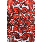 Dolce & Gabbana Red Silk Shirt