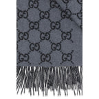 Gucci Blue Cashmere Foulard