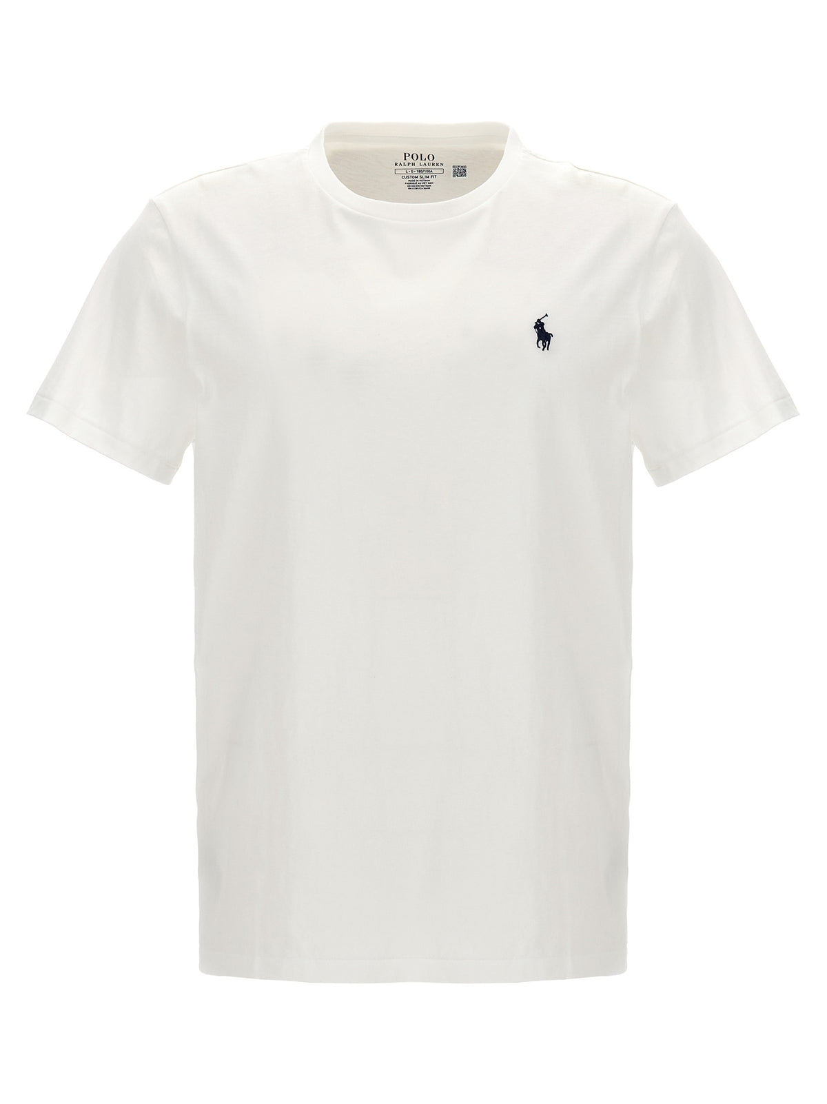 Polo Ralph Lauren White Cotton T-Shirt