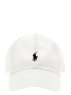 Polo Ralph Lauren White Cotton Cap (Baseball Hat)