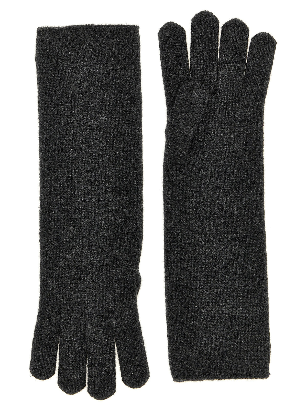 Max Mara Gray Cashmere Gloves