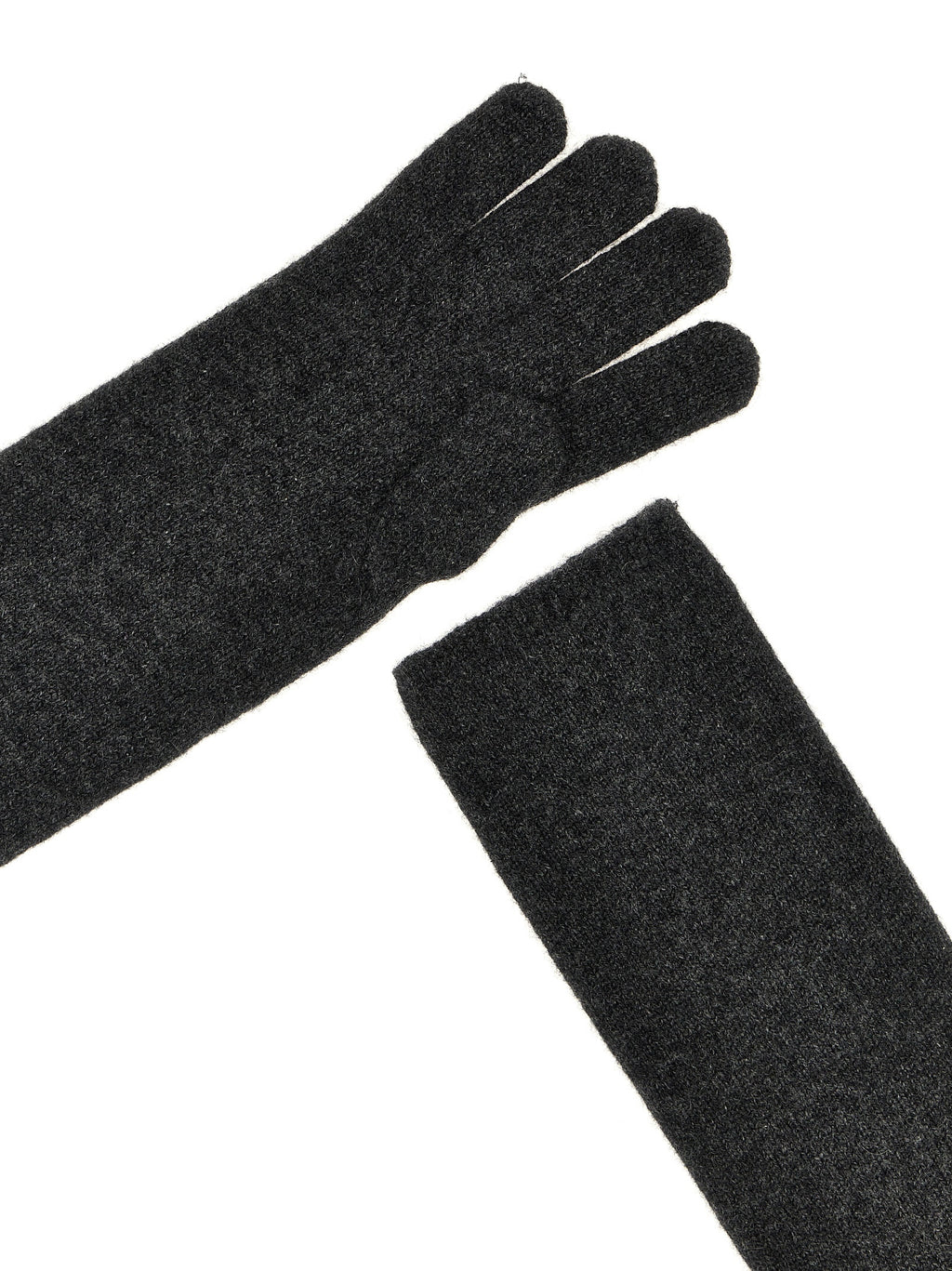 Max Mara Gray Cashmere Gloves