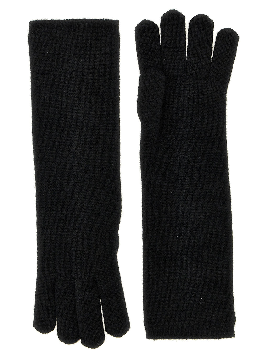 Max Mara Black Cashmere Gloves