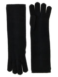 Max Mara Black Cashmere Gloves