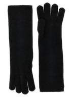 Max Mara Black Cashmere Gloves