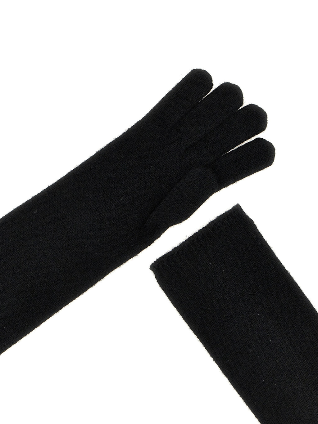 Max Mara Black Cashmere Gloves