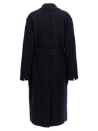 Max Mara Blue Wool Coat