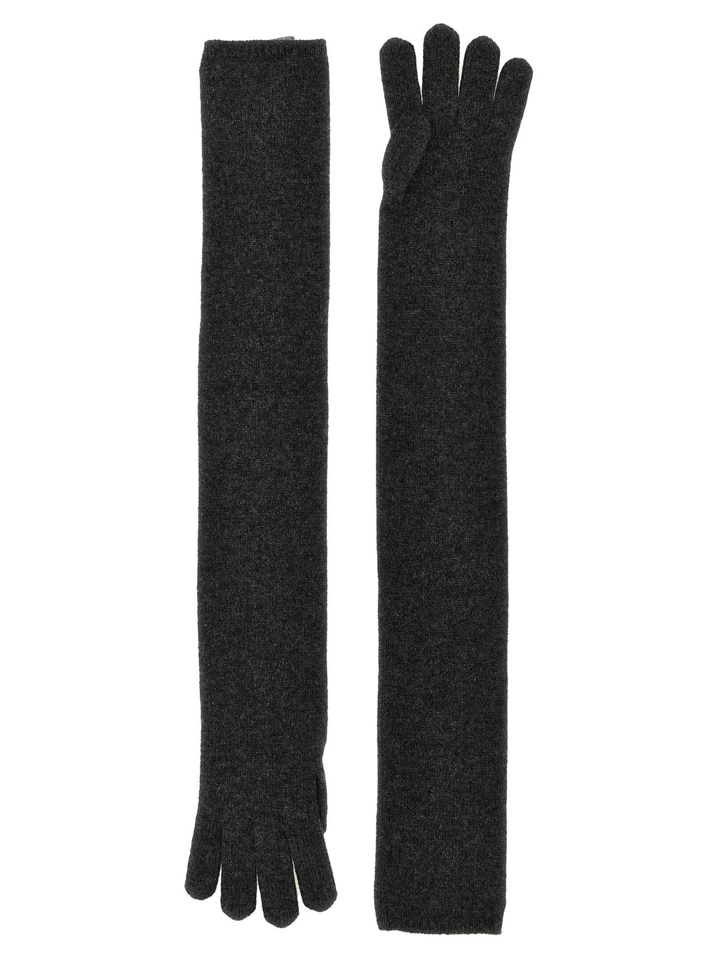 Max Mara Gray Cashmere Gloves