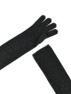 Max Mara Gray Cashmere Gloves