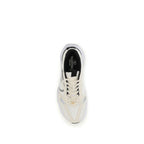 Valentino Garavani White Fabric Low Top Sneakers