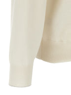 Brunello Cucinelli White Cashmere Cardigan