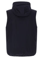 Brunello Cucinelli Blue Polyamide Sleeveless Jacket