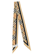 Burberry Beige Satin Foulard