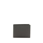 Ferragamo Black Calf Leather Bos Taurus Wallet
