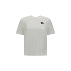 Burberry White Cotton T-Shirt