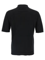 Gucci Black Wool Polo Shirt