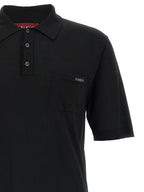Gucci Black Wool Polo Shirt
