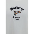 Burberry White Cotton T-Shirt