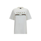 Gucci White Cotton T-Shirt