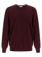 Brunello Cucinelli Bordeaux Cashmere Cardigan