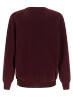 Brunello Cucinelli Bordeaux Cashmere Cardigan