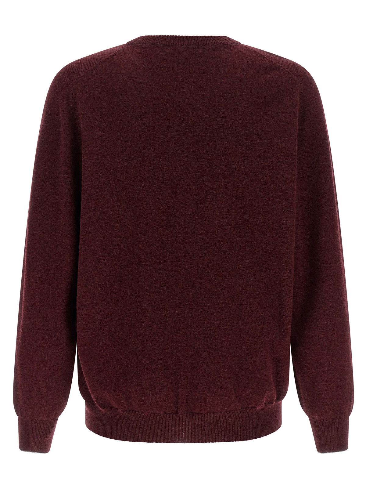 Brunello Cucinelli Bordeaux Cashmere Cardigan