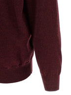 Brunello Cucinelli Bordeaux Cashmere Cardigan