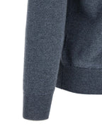 Brunello Cucinelli Blue Cashmere Cardigan