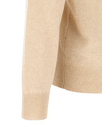 Brunello Cucinelli Beige Cashmere Polo Shirt