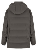 Brunello Cucinelli Gray Polyamide Parka
